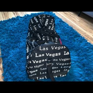 Pretty Black Las Vegas Duffle Bag